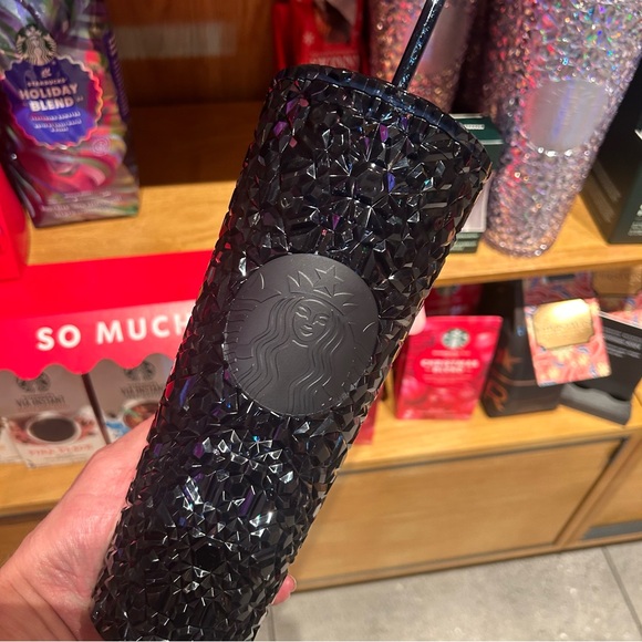 Starbucks Prism Navy Blue Gem Iridescent Cup Tumbler 24oz Venti Holiday 2024 NWT - Picture 4 of 12